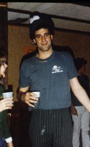 A guy stands for his picture, c.1983