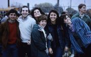 Friends share big laugh, c.1986