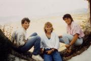 Three friends, c.1988