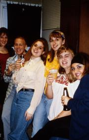 Six students, c.1994