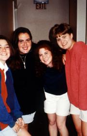 Friends hang out, c.1995