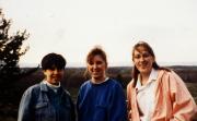 Friends take a photo, c.1995