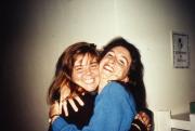 Two students smile, c.1996