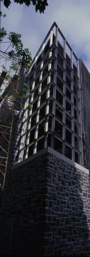 Tome Hall construction, 1999