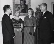 President Rubendall and Professor Andrews, 1961