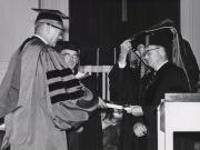 Inauguration of Howard Rubendall, 1961