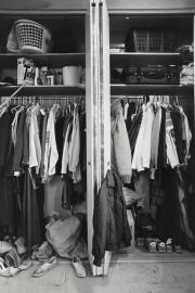 Dorm room in Drayer Hall, 1984