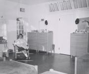 Dorm room in Mathews House, c.1960