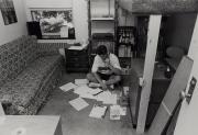 Dorm room in Morgan Hall, c.1985