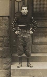 Football player, c.1915