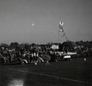 President's boat at Homecoming, 1951