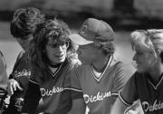 Softball team bench, 1987
