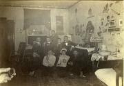 Beta Theta Pi in West College, 1892
