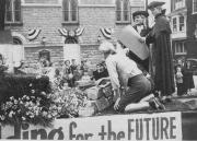 Phi Delta Theta, "Building for the Future-1804" Float, 1948