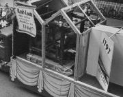 Hand Loom Exhibit on the Progress With Carlisle Float, 1948
