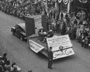 Granting of Grammar School Deed Float, 1948