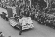Granting of Grammar School Deed Float, 1948