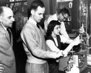 Chemistry lab, c.1950