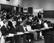 Chemistry class, 1958