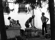 Ceramics class, c.1980