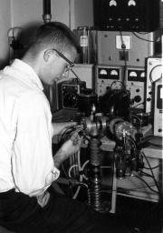 Physics student, c.1960
