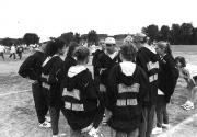 Don Nichter coaching cross country, 1995