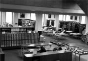 Spahr Library reference area, 1985