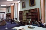 Students studying in Spahr Library, 1968