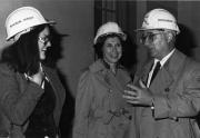 Tour of the Weiss Center renovations, 1982