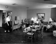 Drayer Hall second floor lounge, 1952