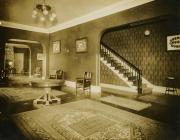 Phi Kappa Psi house interior, c.1910