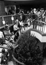 Holland Union Building stairwell, c.1985