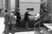 Benjamin D. James Center dedication ceremony, 1987