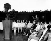 Henry L. Yeagley in the Bonisteel Planetarium, 1963