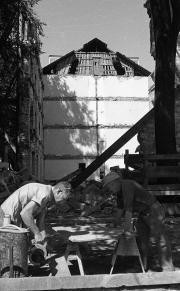 East College reconstruction, 1969