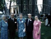 Five members of the Class of 1910