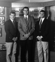 Men's Swim Team Captains, 1990
