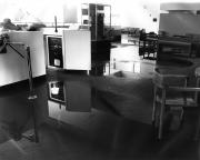 Kline Center (flood), Masland Concourse and Lobby, 1981