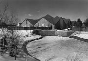 Kline Center in the snow, c.1980