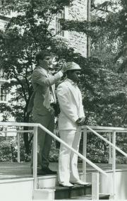 Raven's Claw tapping ceremony, 1986