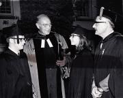 President Rubendall with the Sophisters, 1969