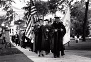 Faculty procession at Convocation, 1992