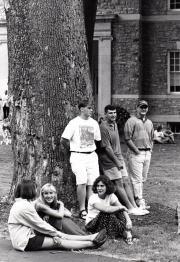 Students at Convocation, 1995