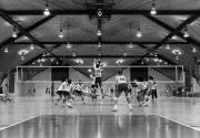 Volleyball game, 1988