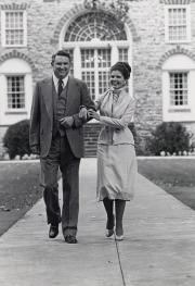 President Samuel and Judy Banks, c.1980
