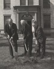 Spahr Library Groundbreaking Ceremony, 1966