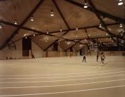 Kline Center basketball courts, 1980