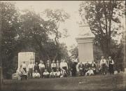 Group at Gettysburg Battlefield, c.1920