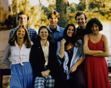 Group picture outside, c.1983