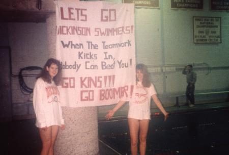 Dickinson swimmers, c.1992